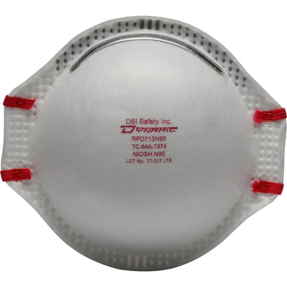 Dynamic 270-RPD713N95 – Deluxe N95 Disposable Respirator - 20 Pack