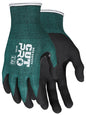 96782 - MCR Safety CutPro® - 18 Gauge HyperMax® HPPE Shell - Cut, Abrasion, and Puncture Resistant - Nitrile Foam Coated Palm and Fingertips - Reinforced Thumb Crotch