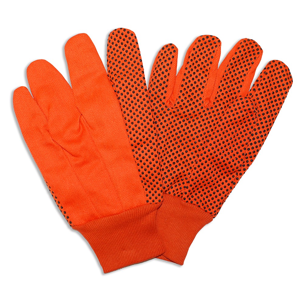 Cordova HI-VIS Orange Canvas, Black PVC Dots, Or #2710