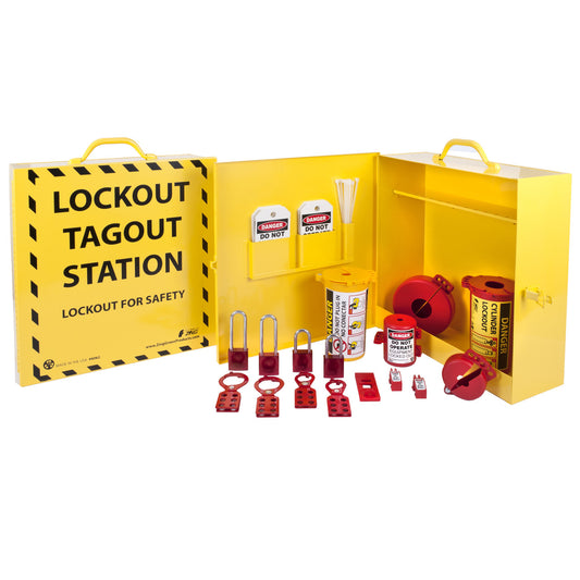 ZING Lockout Cabinet W/Aluminum Padlocks - Stocked - 2722