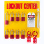 ZING Lockout Tagout Station, 8 Aluminum Padlocks - 2727