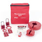 ZING Lockout Tagout Kit W/Aluminum Padlocks, 12 Components, Valve - 2732