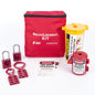 ZING Lockout Tagout Kit W/Aluminum Padlocks, 11 Components, Plug - 2733