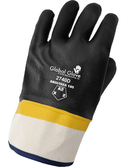 PVC 2740D Chemical Handling Gloves - cut level A2
