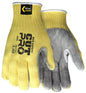 9686 - MCR Safety CutPro® - 7-Gauge DuPont™ Kevlar® Aramid Shell - Cut Resistant Work Gloves - Split Leather Palm - Reinforced Thumb Crotch
