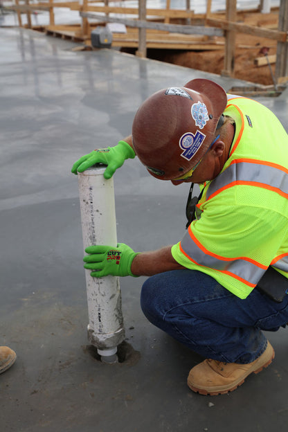 92737 - MCR Safety CutPro® - 13 Gauge HyperMax® HPPE Shell - Cut, Puncture, and Abrasion Resistant - Clear Silicone Coated Palm and Fingertips - Silicone Provides Excellent Gripping Power