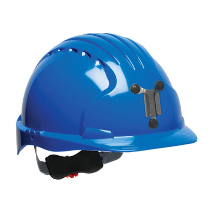 PIP JSP 280-EV6151M Standard Brim Mining Hard Hat with HDPE Shell, 6-Point Polyester Suspension and Wheel Ratchet Adjustment