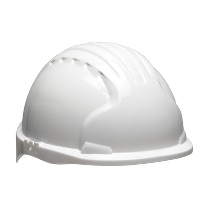 JSP 280-EV6151S – Evolution® Deluxe 6151 Short Brim Hard Hat with HDPE Shell, 6-Point Polyester Suspension and Wheel Ratchet Adjustment