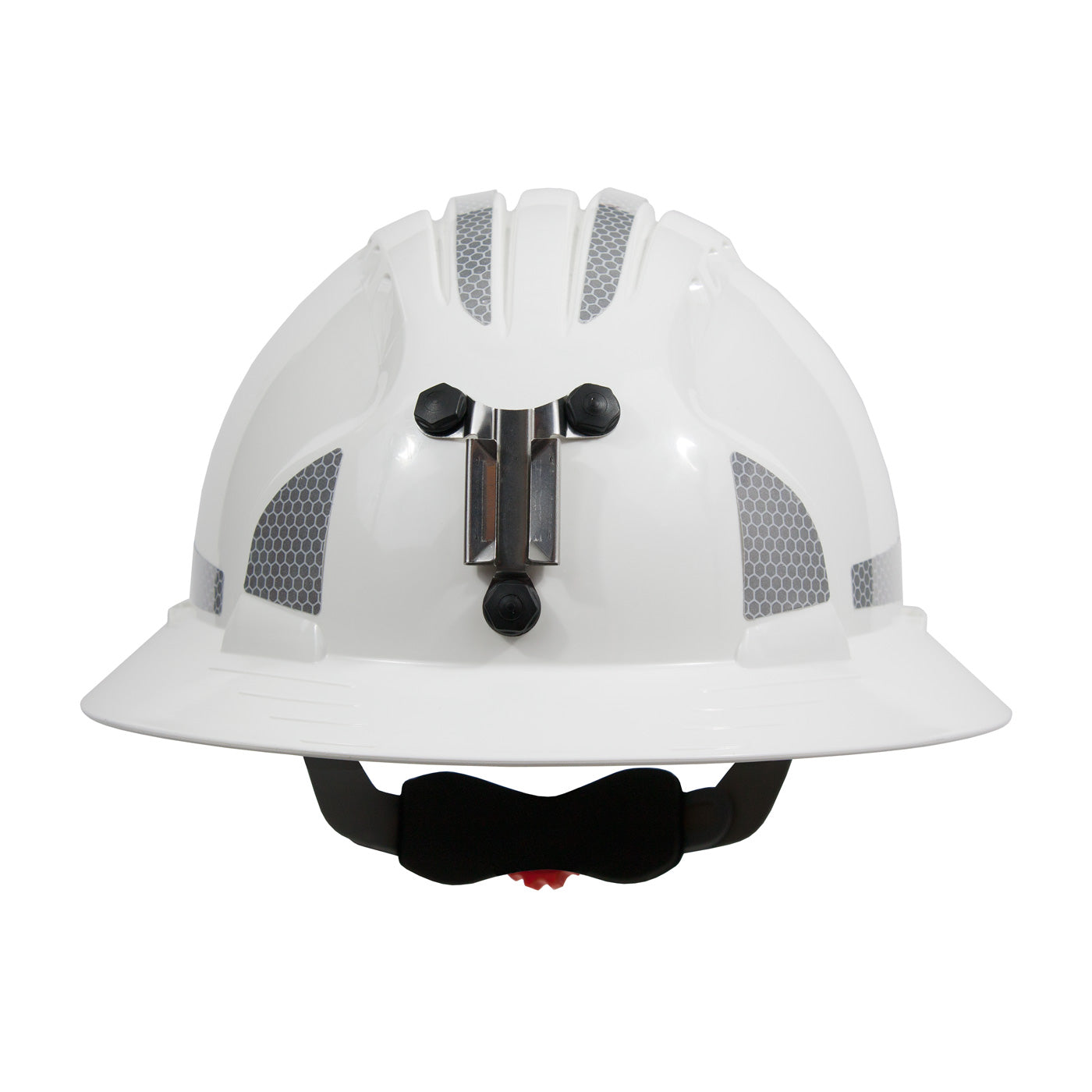 PIP JSP 280-EV6161MCR2 Full Brim Mining Hard Hat with HDPE Shell, 6-Point Polyester Suspension, Wheel Ratchet Adjustment and CR2 Reflective Kit