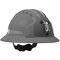 PIP JSP 280-EV6161MCR2 Full Brim Mining Hard Hat with HDPE Shell, 6-Point Polyester Suspension, Wheel Ratchet Adjustment and CR2 Reflective Kit