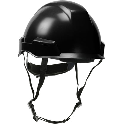 Dynamic 280-HP141R – Industrial Climbing Helmet with Polycarbonate / ABS Shell, Nylon Suspension, Wheel Ratchet Adjustment and 4-Point Chin Strap
