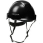 Dynamic 280-HP141R – Industrial Climbing Helmet with Polycarbonate / ABS Shell, Nylon Suspension, Wheel Ratchet Adjustment and 4-Point Chin Strap