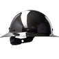 PIP 280-HP1471R – Full Brim Smooth Dome Hard Hat with Glossy Carbon Fiber Shell, 8-Point Riveted Textile Suspension and Wheel-Ratchet Adjustment