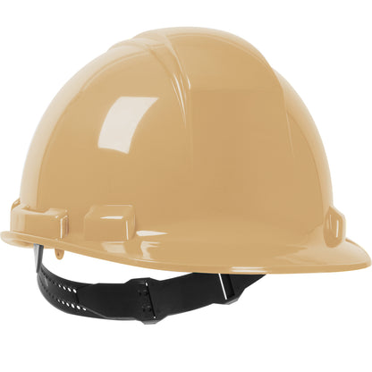 Dynamic 280-HP241 – Cap Style Hard Hat with HDPE Shell, 4-Point Textile Suspension and Pin-Lock Adjustment