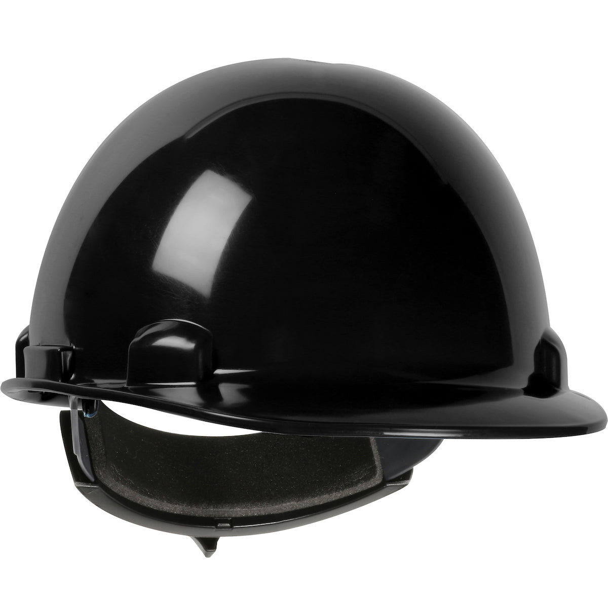 Dynamic 280-HP341R – Cap Style Smooth Dome Hard Hat with HDPE Shell, 4-Point Textile Suspension and Wheel-Ratchet Adjustment