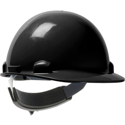 Dynamic 280-HP341SR – Cap Style Smooth Dome Hard Hat with HDPE Shell, 4-Point Textile Suspension and Swing Wheel-Ratchet Adjustment