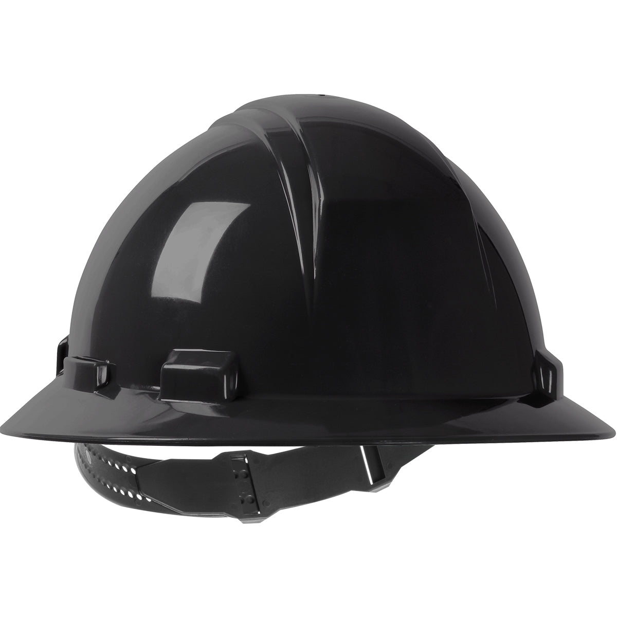 Dynamic 280-HP641 – Full Brim Hard Hat with HDPE Shell, 4-Point Textile Suspension and Pin-Lock Adjustment