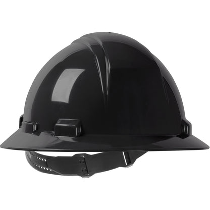 Dynamic 280-HP641 – Full Brim Hard Hat with HDPE Shell, 4-Point Textile Suspension and Pin-Lock Adjustment