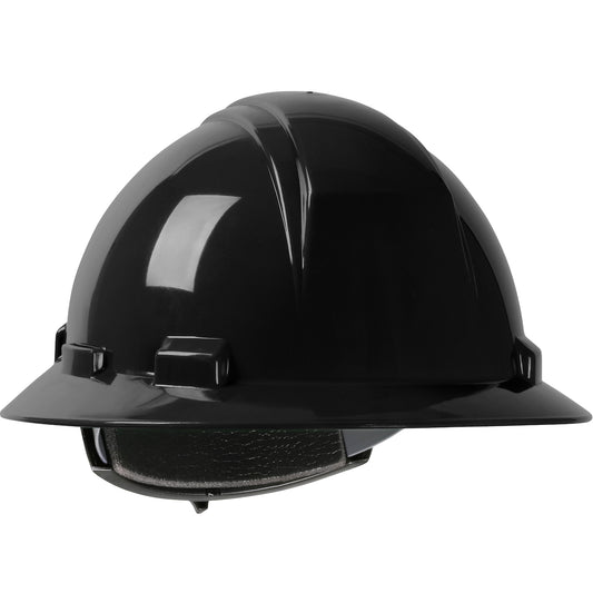 Dynamic 280-HP641R – Full Brim Hard Hat with HDPE Shell, 4-Point Textile Suspension and Wheel Ratchet Adjustment