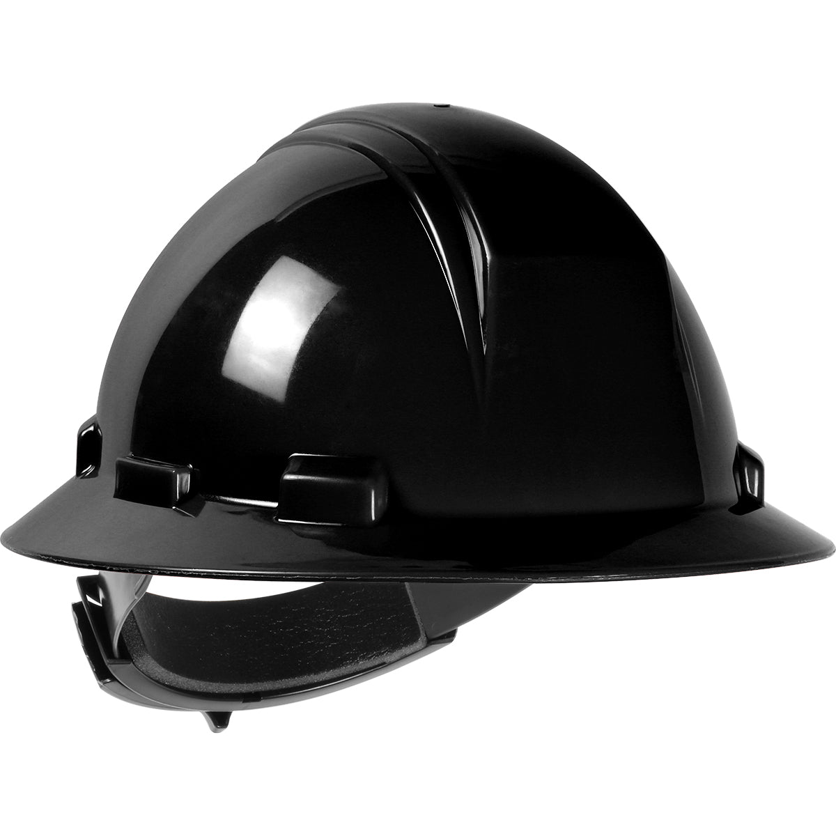 Dynamic 280-HP642R – Type II Full Brim Hard Hat with HDPE Shell, 4-Point Textile Suspension and Wheel Ratchet Adjustment