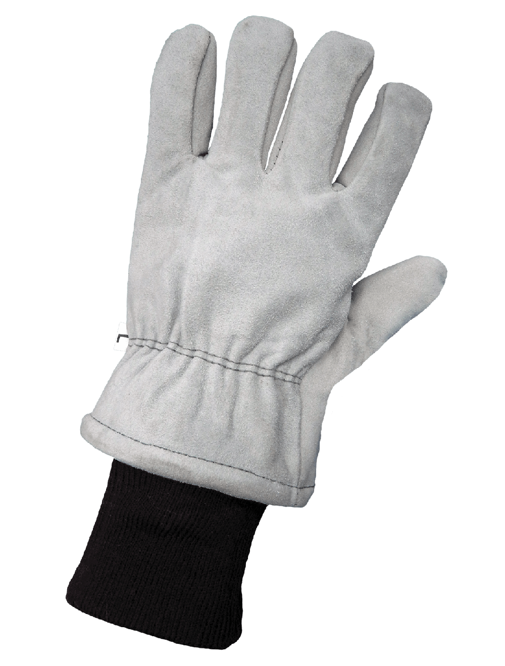 Heavy Gray Standard-Grade Split Cowhide Leather Freezer Gloves with Cold Keep® - 2800F - Gloves - gray