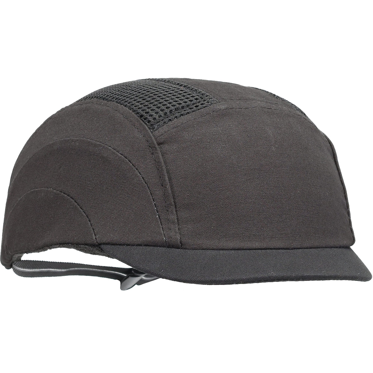 JSP 282-AAL130 – Essential Baseball Style Bump Cap with HDPE Protective Liner and Adjustable Back - Micro 1" Brim