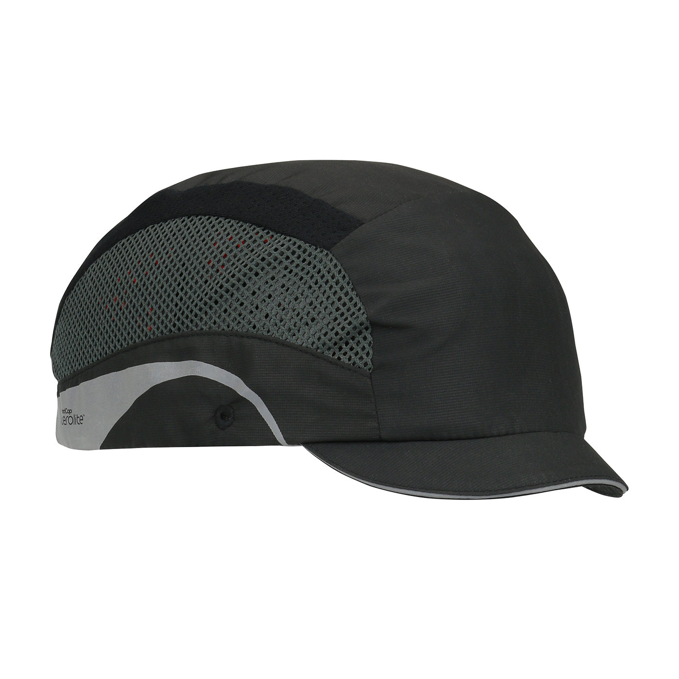 JSP 282-AEM130 – Lightweight Baseball Style Bump Cap with HDPE Protective Liner and Adjustable Back - Micro Brim
