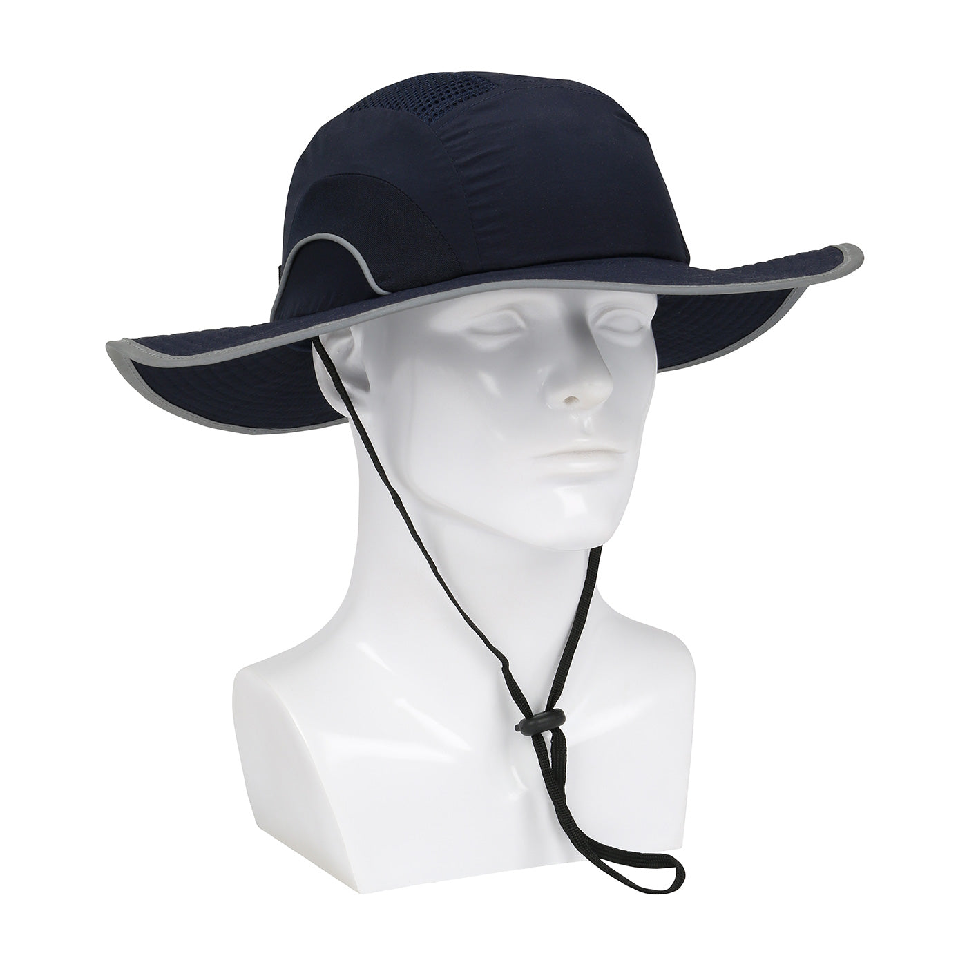 JSP 282-AFB375-21 – Ranger Style Full Brim Bump Cap with HDPE Protective Liner, Adjustable Back and Chin Strap