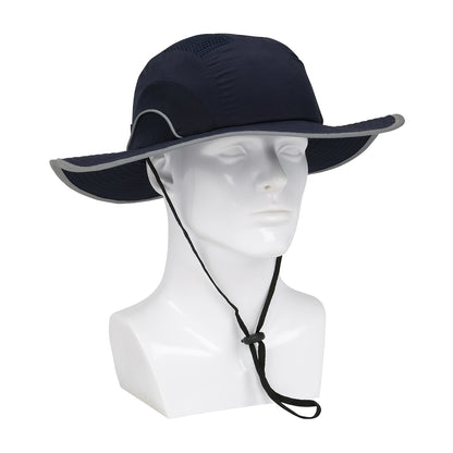 JSP 282-AFB375-21 – Ranger Style Full Brim Bump Cap with HDPE Protective Liner, Adjustable Back and Chin Strap