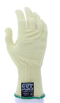 93840G - MCR Safety CutPro® with Hero™ Technology - 13 Gauge Regular Weight Shell Made with ARX® Aramid Fibers - Uncoated Cut Resistant Work Gloves - 3.5-Inch Knit Wrist - Extended Cuff - Soft Uncoated Fibers Provide Dexterity and Sense of Touch