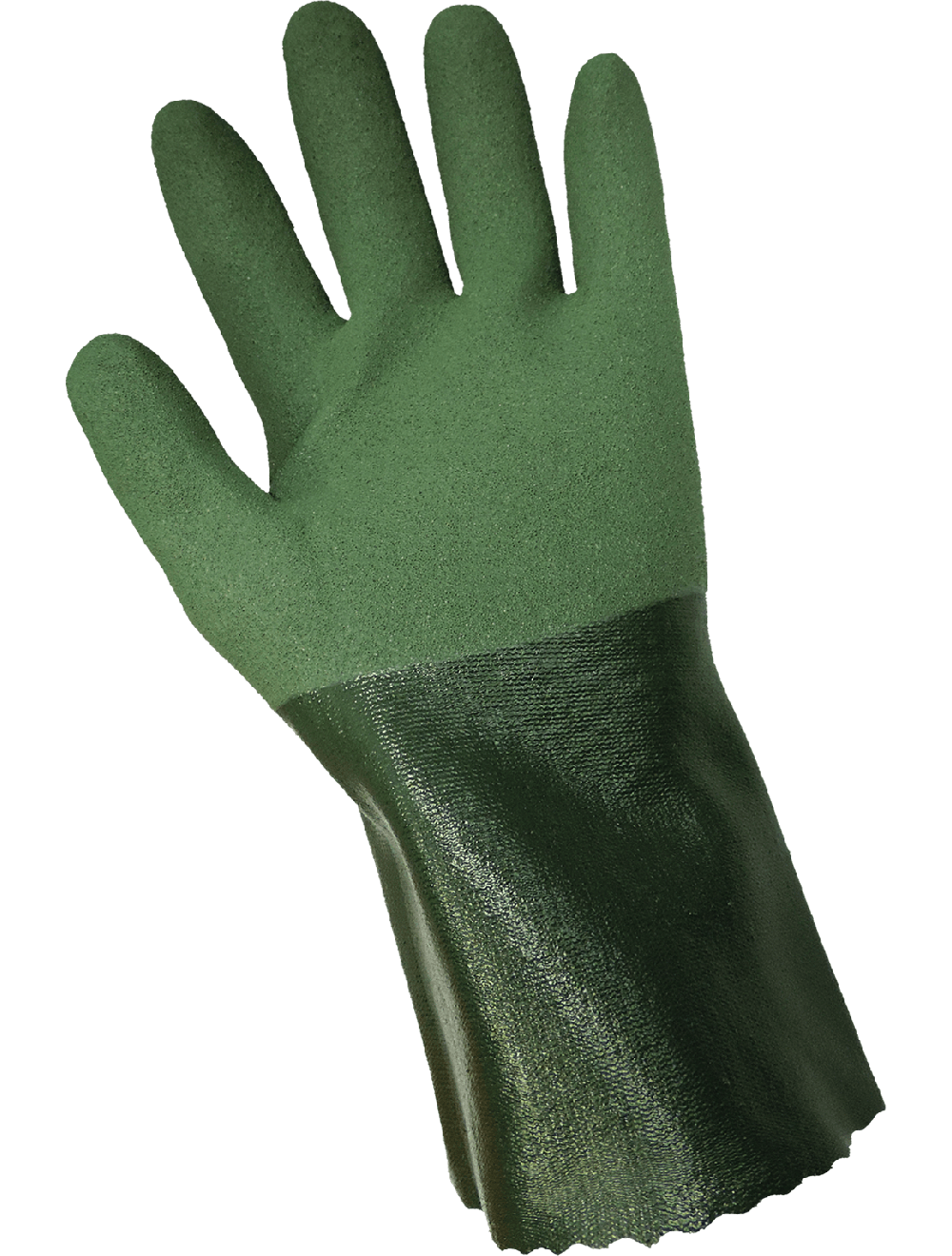 FrogWear® - 282 - Gloves - nitrile coating - green