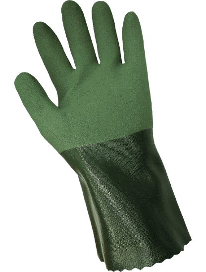 FrogWear® - 282 - Gloves - nitrile coating - green