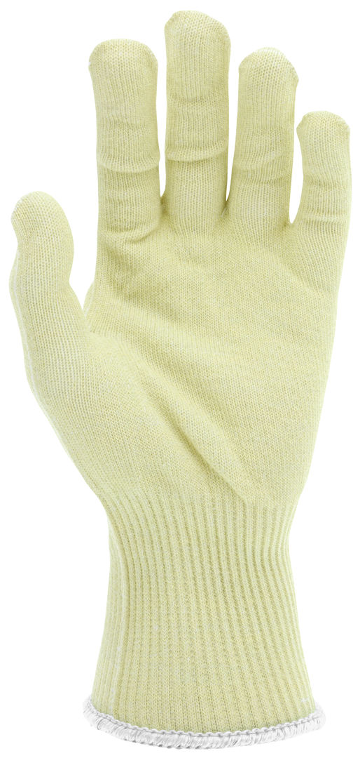 93840G - MCR Safety CutPro® with Hero™ Technology - 13 Gauge Regular Weight Shell Made with ARX® Aramid Fibers - Uncoated Cut Resistant Work Gloves - 3.5-Inch Knit Wrist - Extended Cuff - Soft Uncoated Fibers Provide Dexterity and Sense of Touch