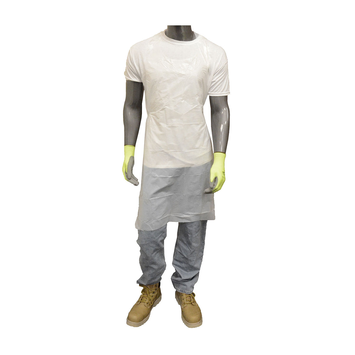 PIP 2846PE Single Use Apron - Smooth