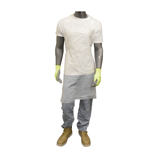 PIP 2846PE Single Use Apron - Smooth