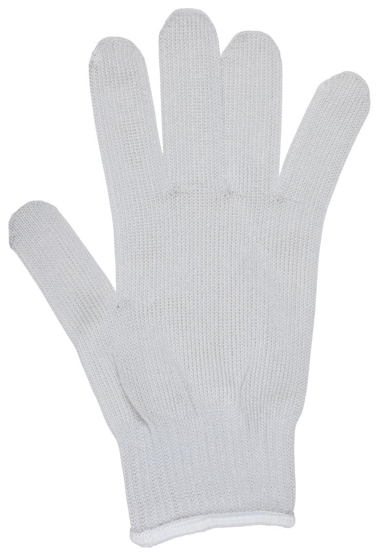9356 - MCR Safety Steelcore® ll - 10 Gauge Medium Weight Cut Resistant Work Gloves - Polyester Wrapped Stainless Steel - Ambidextrous Gloves - FDA Accepted Materials Allow These Gloves to be used as Kitchen Gloves