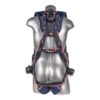 KStrong® EndurX™ 5-Point Full Body Harness, Abrasion Resistant Shoulder Pad, Deluxe Leg Pads, Enhanced Dorsal D-ring Plus™, Front D-ring, Premium Adjusters, Trauma Relief Straps, QC Chest, TB Legs (SS), All Aluminum Hardware (ANSI)
