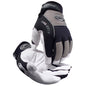 Caiman® MAG™: Multi-Activity Glove with White Goat Grain Leather Padded Palm and Gray AirMesh™ Back - Heatrac® III Insulation