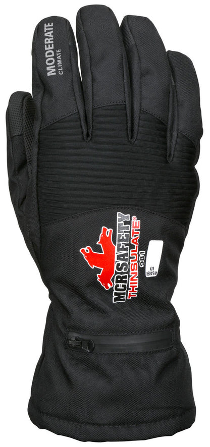 981 - MCR Safety Insulated Mechanics Gloves - 100 Gram Thinsulate™ Lining - MAXGrid™ Material Palm - Inner Elastic Snow and Ice Cuff - Waterproof / Windproof Barrier for Moderate Climate Protection