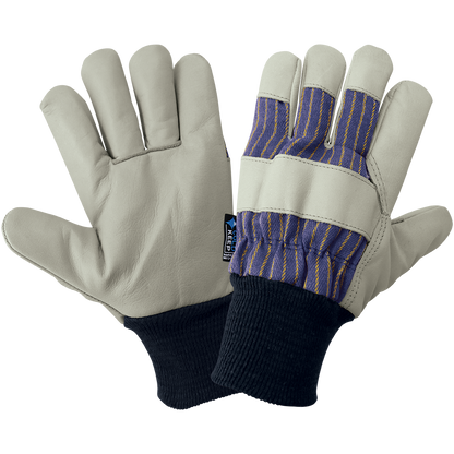 Global Glove Insulated 2950KW Cowhide Leather Palm Gloves - Knit Wrist - view 11