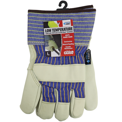 Global Glove Insulated 2950 Cowhide Leather Palm Gloves - Safety Cuff - view 12