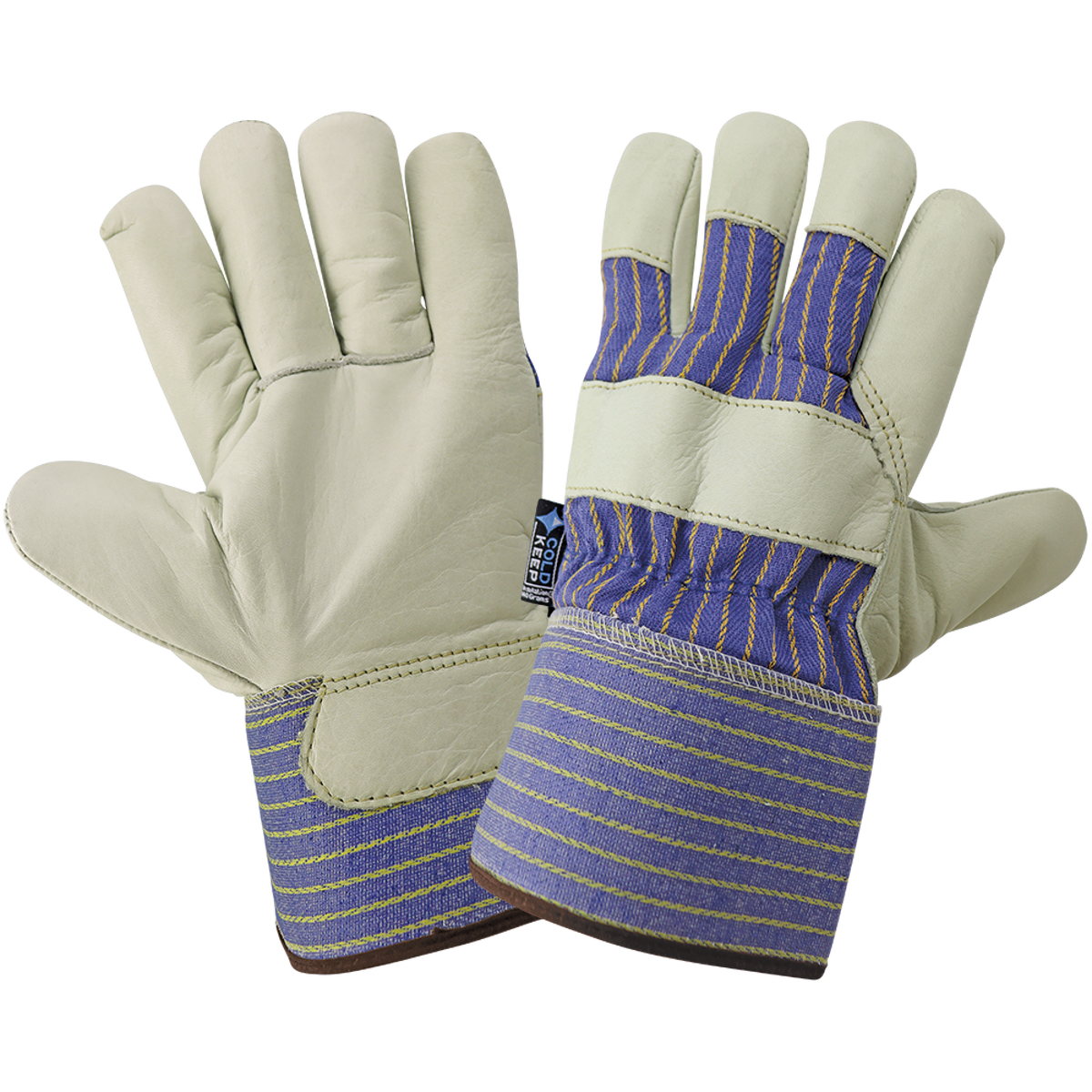 Global Glove Insulated 2950 Cowhide Leather Palm Gloves - Safety Cuff - view 11
