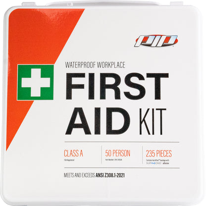 PIP 299-21050A – ANSI Class A Waterproof First Aid Kit - 50 Person