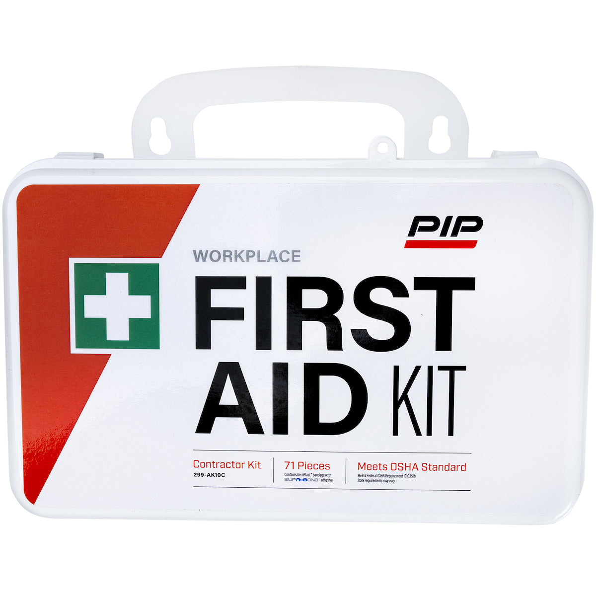 PIP 299-AK10C – Contractor First Aid Kit - 10 Person