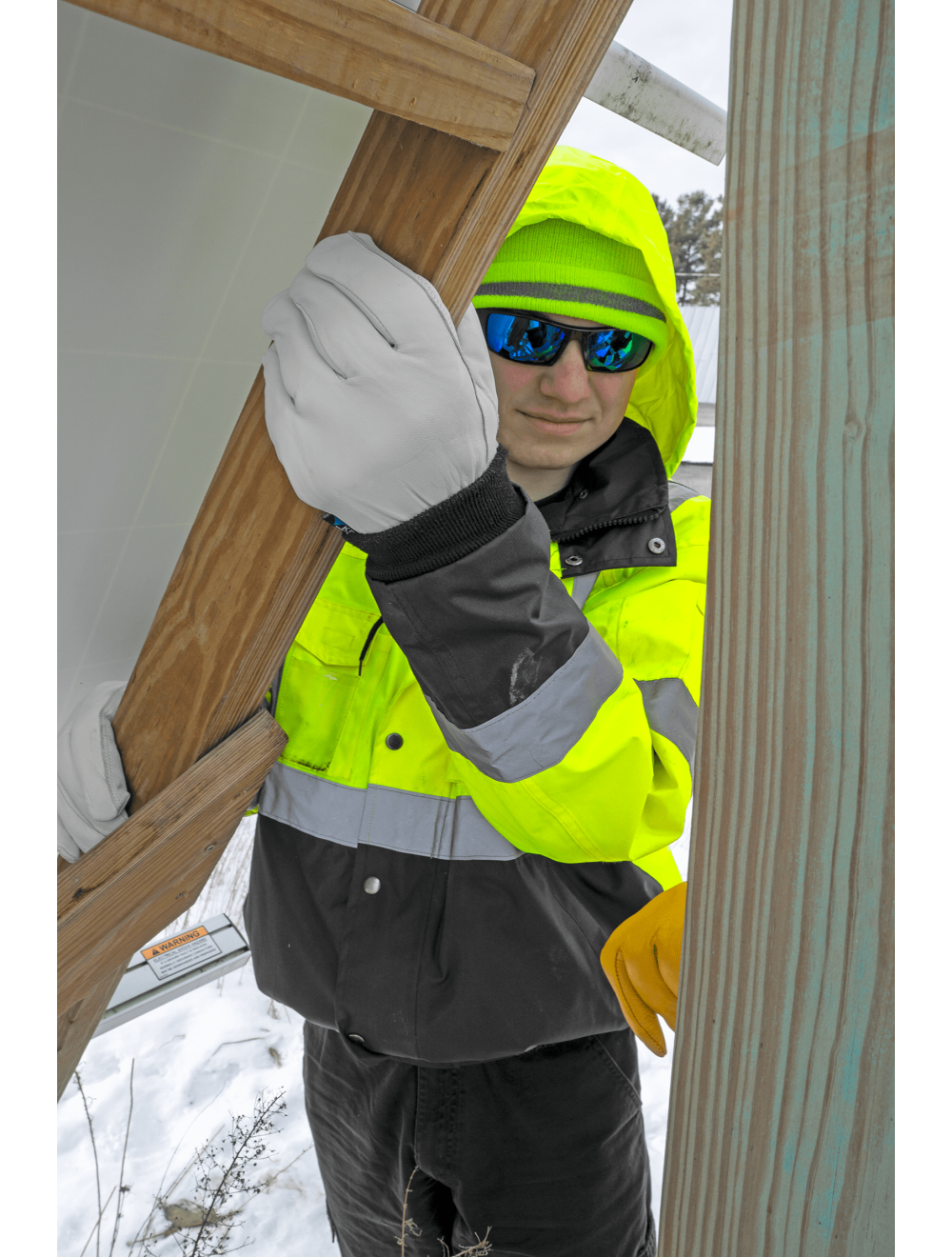 Global Glove - 3200DTH - Cut Resistant Gloves - insulated - red