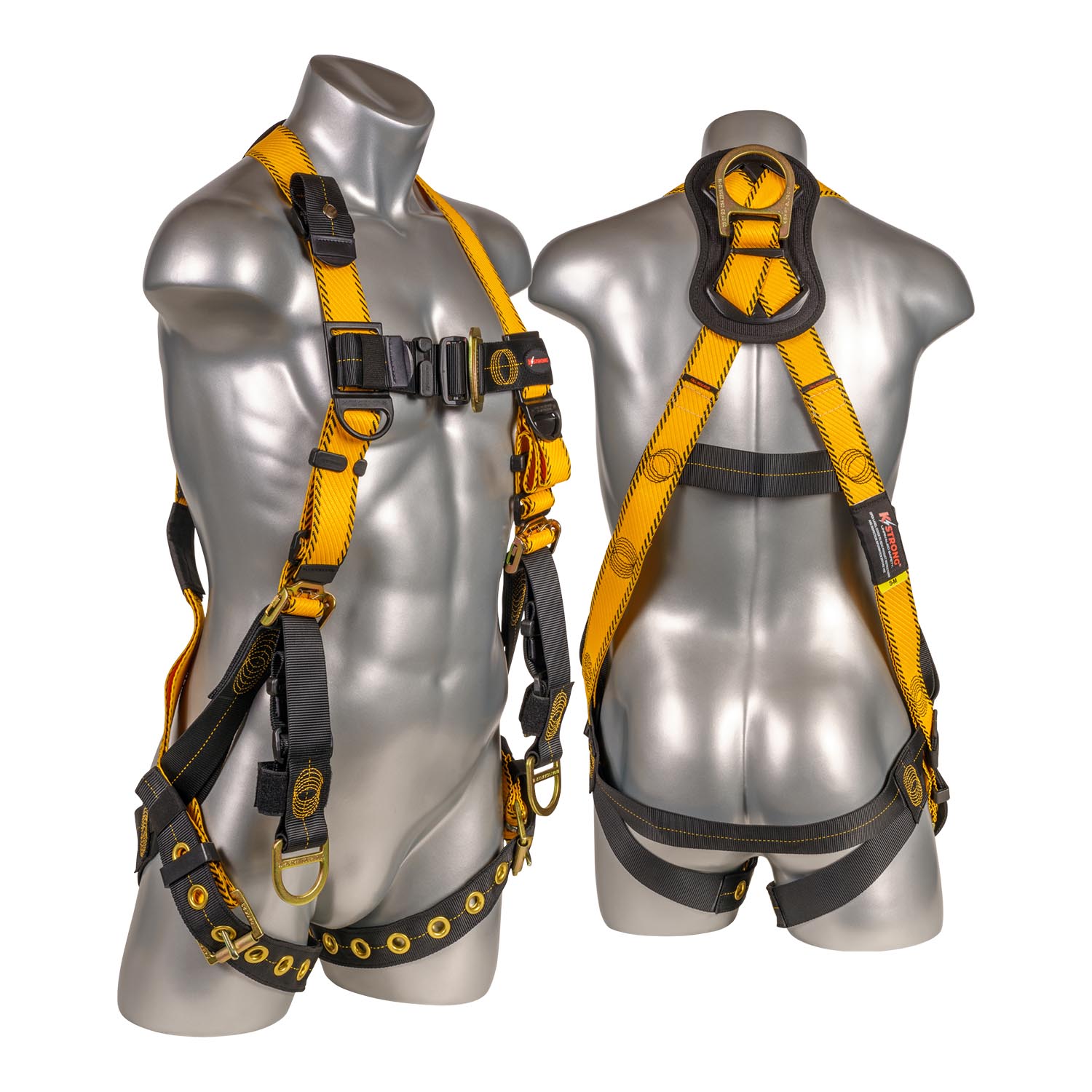 KStrong® Kapture™ Element Oil and Gas Derrick Non-Belted Harness with 3 D-rings