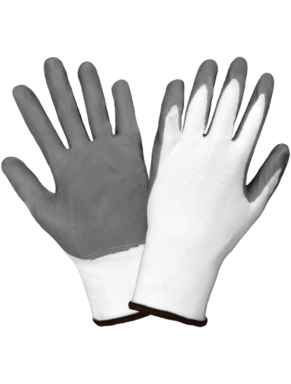 Global Glove - 550E - Gloves - nitrile coating - gray