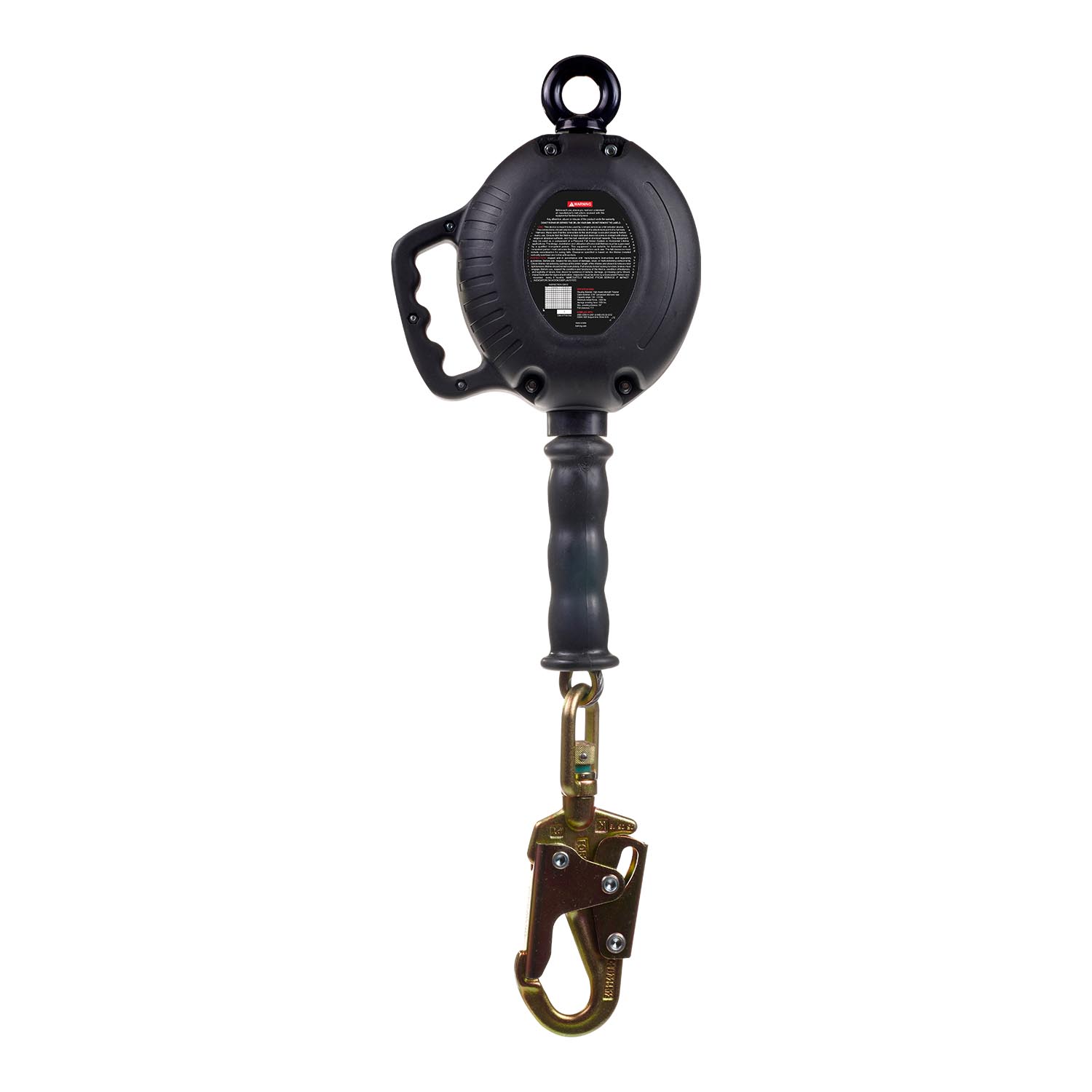 KStrong® BRUTE™ 10 ft. Galvanized Steel Cable SRL with Swivel Snap Hook. Includes Installation Carabiner (ANSI)