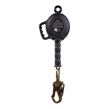 KStrong® BRUTE™ 10 ft. Galvanized Steel Cable SRL with Swivel Snap Hook. Includes Installation Carabiner (ANSI)