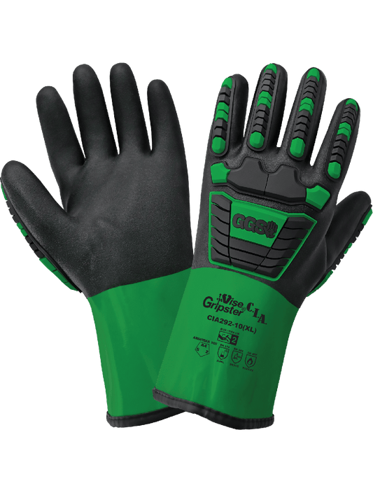 Vise CIA292 Chemical Handling Gloves - cut level A4 - tan